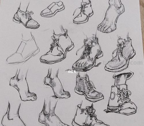 足部肌肉速写 联考速写没有画完脚怎么扣分？