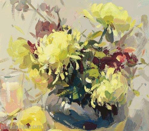 用色彩为花卉增添生机——色彩花卉步骤及色彩花卉步骤图 