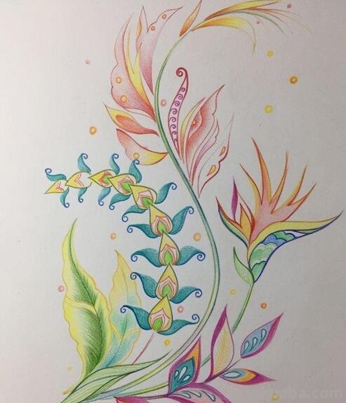 彩铅画怎么画视频教程 一步一步教彩铅画？