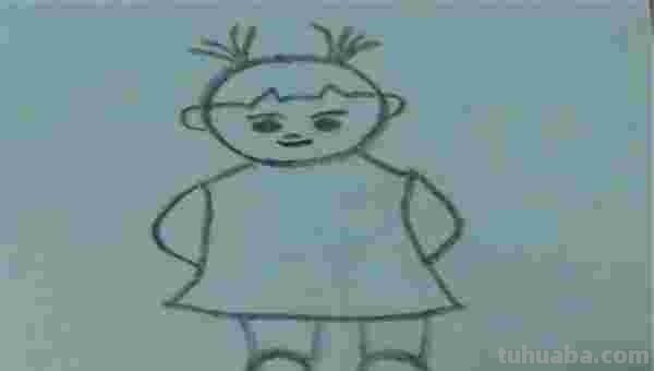 简笔画人物怎么画 动漫人物简笔画教程？