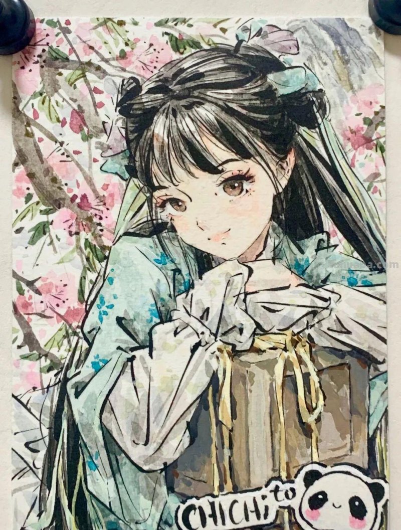 清华才子的水墨速写，笔下小姐姐撩人到腿软！这画风太迷人了
