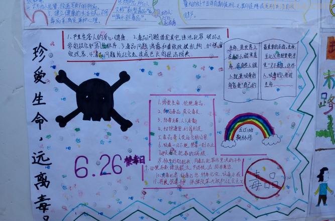 什么是禁毒禁毒手抄报 禁毒手抄报的文字及内容？