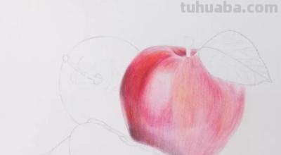 彩铅画小白水果怎么画 水果蔬菜彩铅画教程？