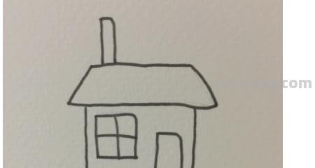 用彩铅画高级房子怎么画 铅笔画房子？