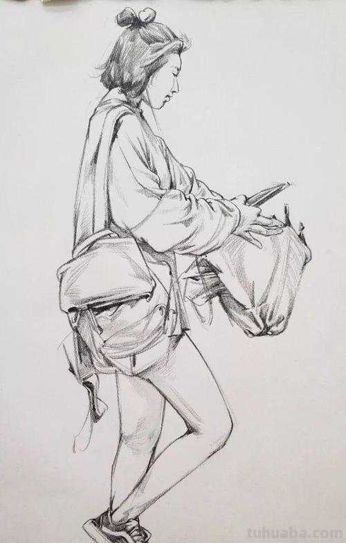 爆炸线速写 速写线条如何画出成熟感？