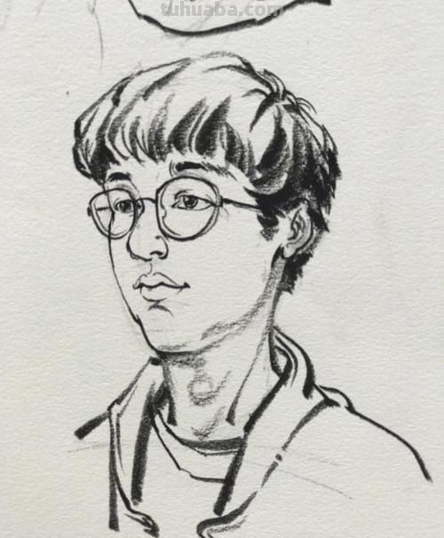 速写人头帅 肖像素描入门教学？