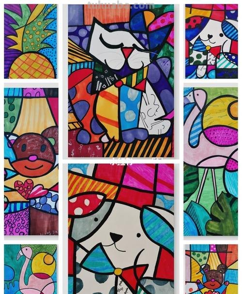 色彩分割画：用简单的图片展现绚丽多彩的世界 