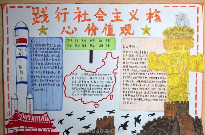 什么是核心价值观手抄报 什么叫核心价值观？