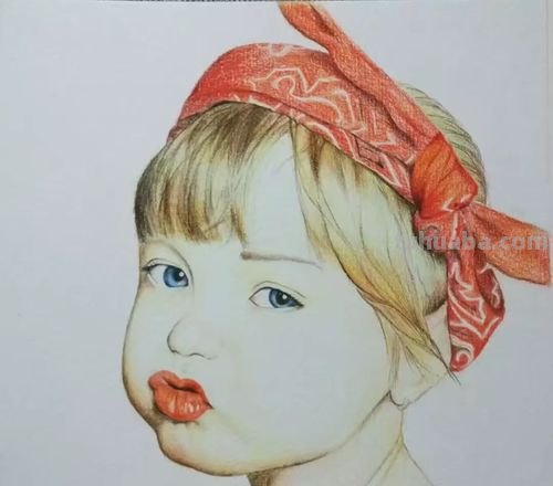 学彩铅画的孩子怎么画 初学者彩铅画步骤？