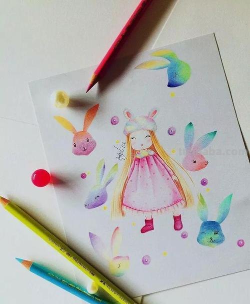 学彩铅画的孩子怎么画 初学者彩铅画步骤？