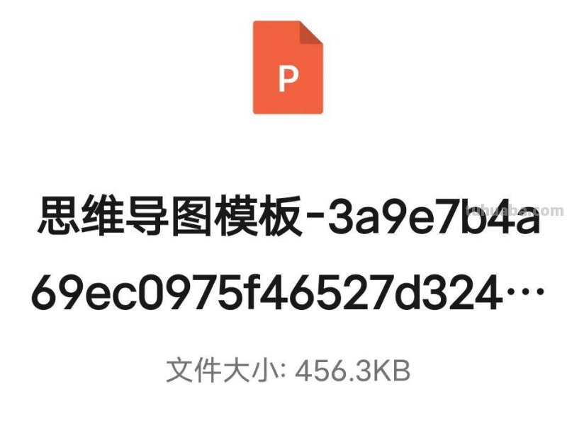 思维导图模板「拿走即用」