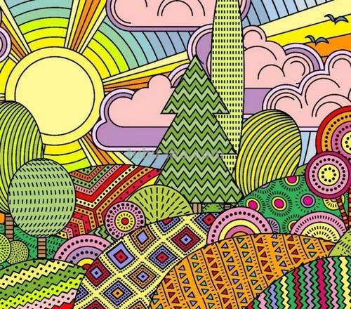 创意色彩装饰画：让你的生活更加多彩缤纷！ 