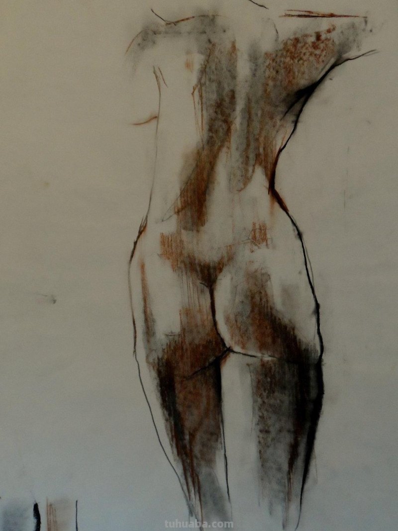 人体背影，惊艳无比的油画︱英国画家ScottBridgwood的作品