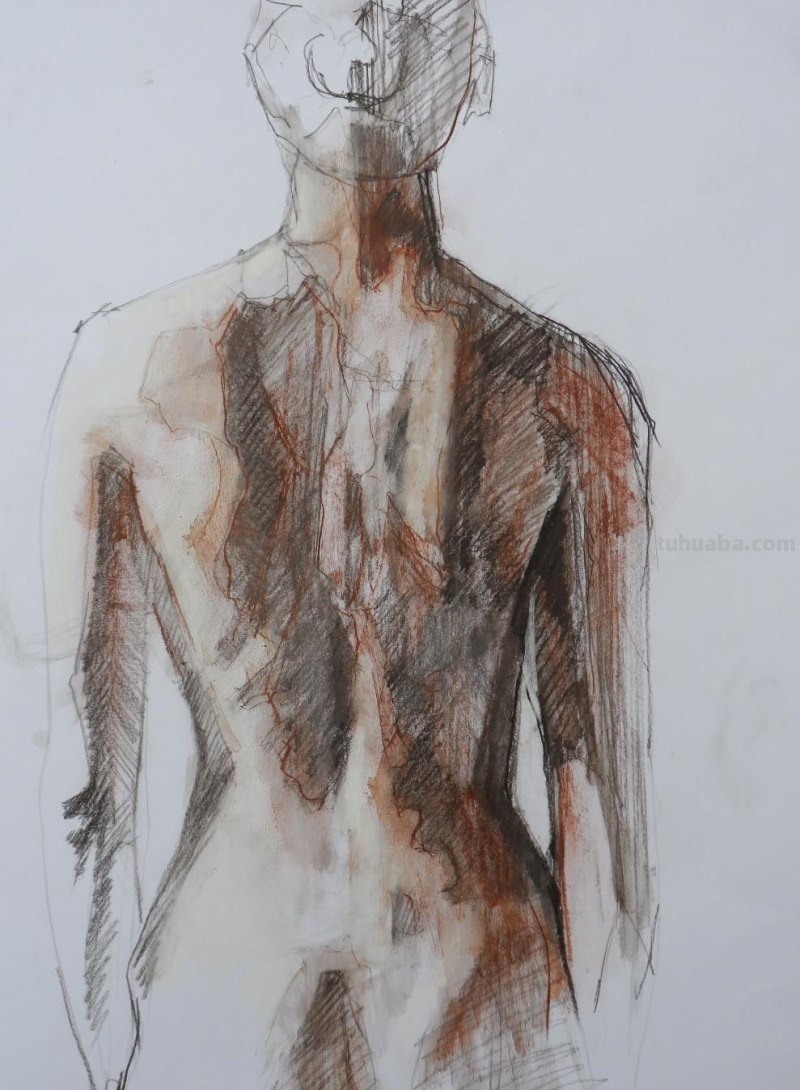 人体背影，惊艳无比的油画︱英国画家ScottBridgwood的作品