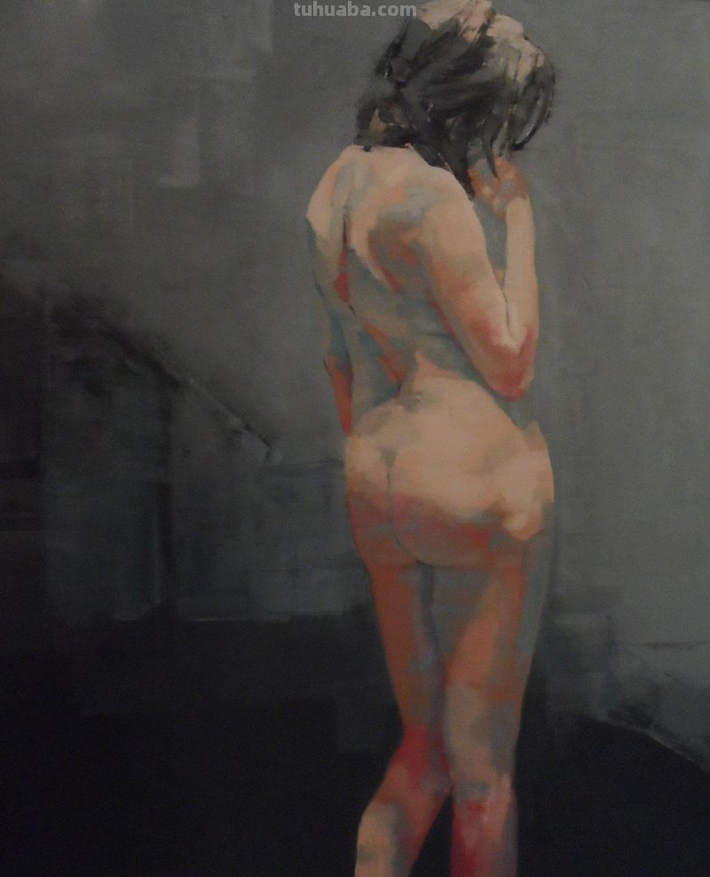 人体背影，惊艳无比的油画︱英国画家ScottBridgwood的作品