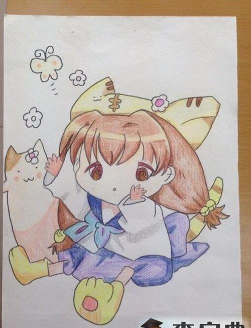 儿童画彩铅小人怎么画 如何用彩铅画卡通人物？