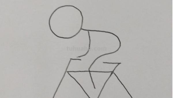 简笔画的小人怎么画 骑单车小人的简笔画方法？