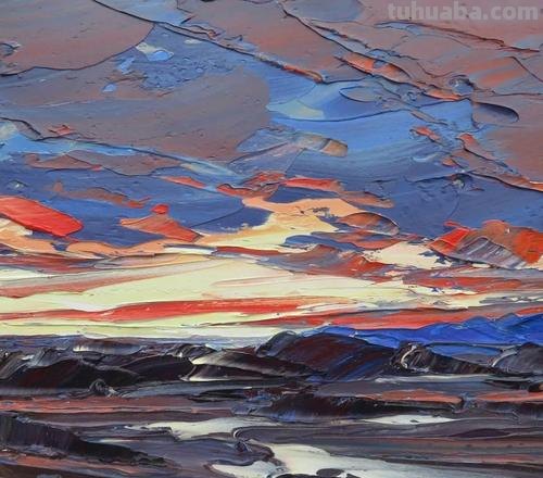 刮刀画色彩：如何用刮刀画出绚丽的色彩 