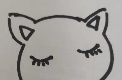 猫咪的儿童彩铅画怎么画 小猫画画教程？