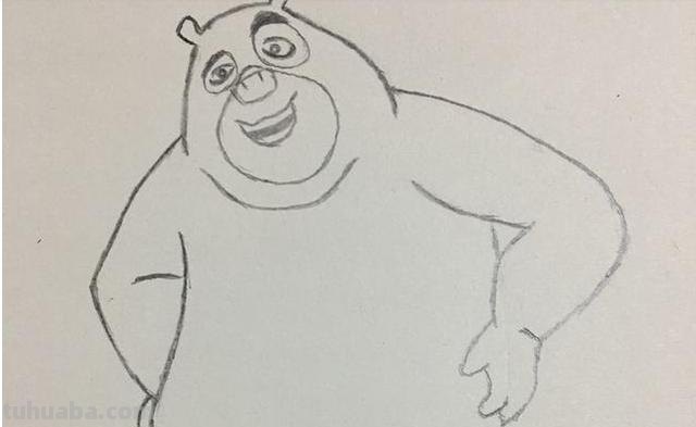 熊大怎么画简笔画 简笔画熊大的画法？