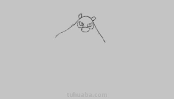 熊大怎么画简笔画 简笔画熊大的画法？