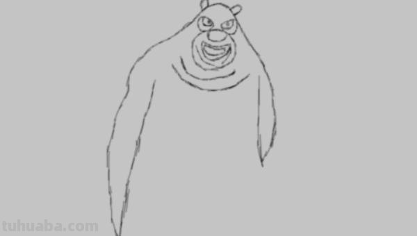 熊大怎么画简笔画 简笔画熊大的画法？