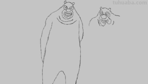 熊大怎么画简笔画 简笔画熊大的画法？