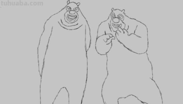 熊大怎么画简笔画 简笔画熊大的画法？