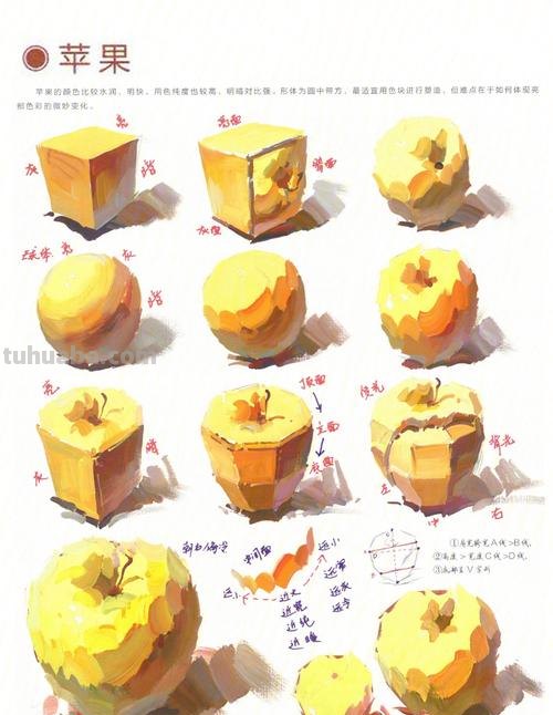 用色彩打造漂亮的苹果图标——色彩苹果教程及步骤图片 