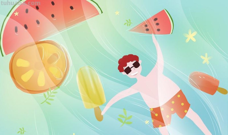 凉爽夏日，让凉快的色彩陪你度过炎热的夏天 