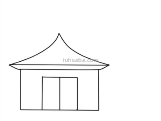 古代房子怎么画简笔画 房子画法教程。怎么画房子，如果画房子？简笔画？