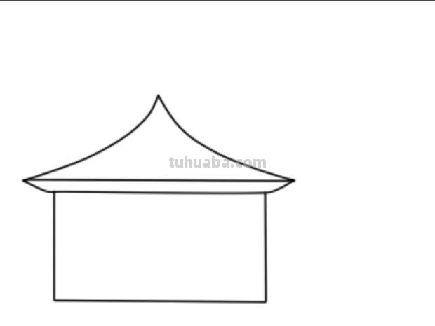 古代房子怎么画简笔画 房子画法教程。怎么画房子，如果画房子？简笔画？