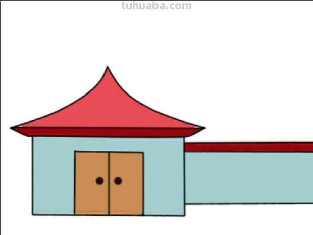 古代房子怎么画简笔画 房子画法教程。怎么画房子，如果画房子？简笔画？