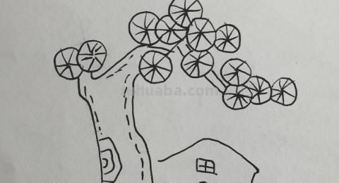 古代房子怎么画简笔画 房子画法教程。怎么画房子，如果画房子？简笔画？