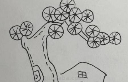 古代房子怎么画简笔画 房子画法教程。怎么画房子，如果画房子？简笔画？