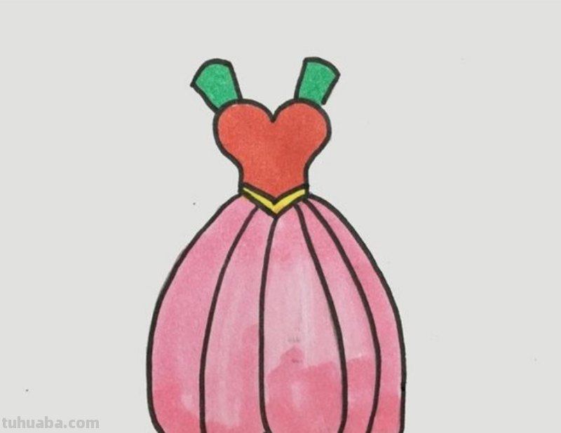 元宵节的手抄报怎么画裙子 裙子简笔画怎么画？