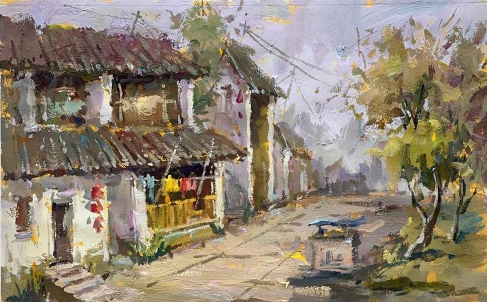 场景色彩画及场景色彩作画步骤 