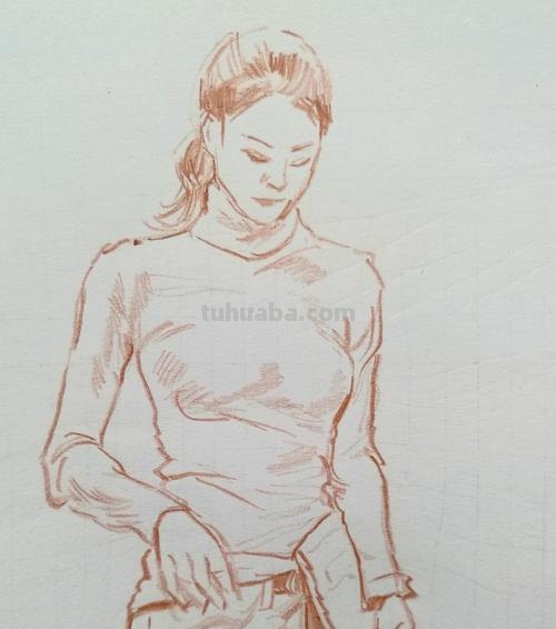 女性速写人体 女像速写是法国哪位画家的作品？