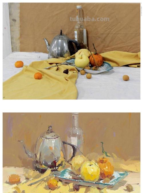 贺炎军色彩及贺炎军色彩静物作品 