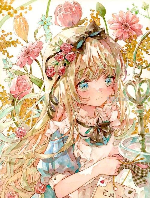 少女色彩漫画及图片，营造甜蜜浪漫的二次元世界 