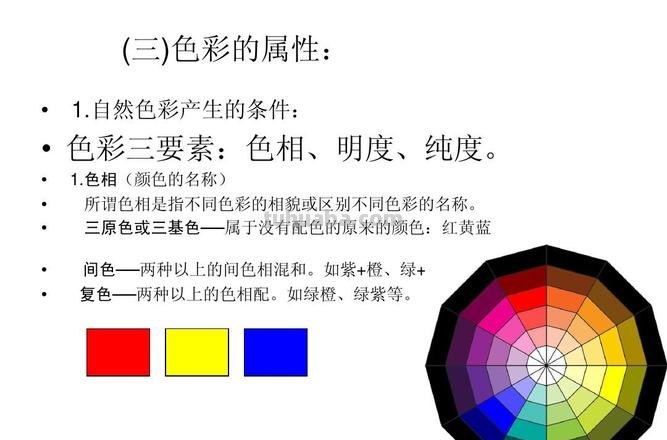什么是色彩学及什么是色彩学的色彩三元素 
