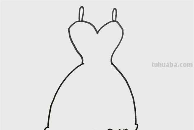 母亲节的手抄报怎么画裙子 裙子简笔画怎么画？
