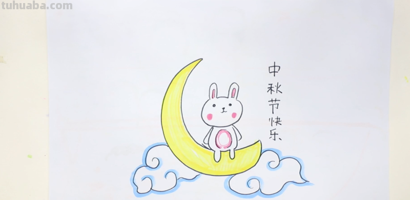 中秋节的手抄报怎么画头发 三年级中秋节画嫦娥奔月的画？
