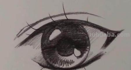 眼睛怎么画好看简笔画 新手入门学画眼睛？