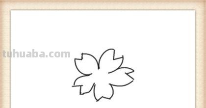 桃花树怎么画简笔画 只用紫色、绿色、蓝色彩笔不用其他东西画一幅桃花树？