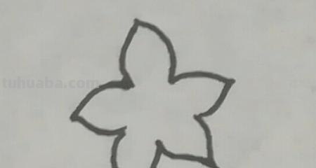 桃花树怎么画简笔画 只用紫色、绿色、蓝色彩笔不用其他东西画一幅桃花树？