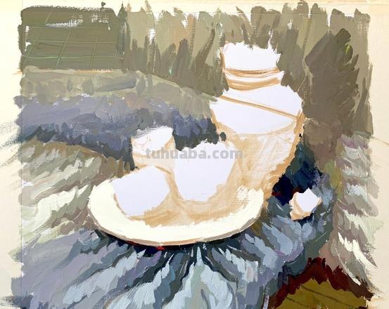 色彩衬布图：用色彩搭配提升画作品质的小技巧 