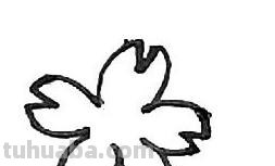 怎么画桃花的简笔画 桃花简笔画怎么画？