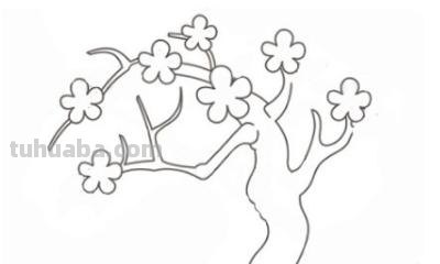 怎么画桃花的简笔画 桃花简笔画怎么画？