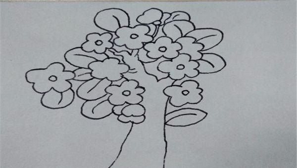 怎么画桃花的简笔画 桃花简笔画怎么画？